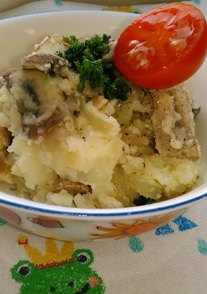 ☆マッシュルームとポテトのサラダ☆-レシピのメイン写真