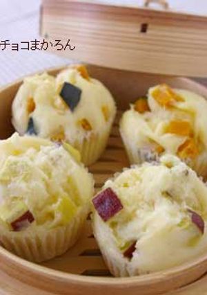 さつまいも＊栗＊かぼちゃ＊何でも蒸パン-レシピのメイン写真