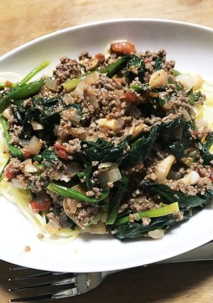 簡単！野菜たっぷりミートソース-レシピのメイン写真
