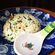 かぶの葉とベーコンの炒飯