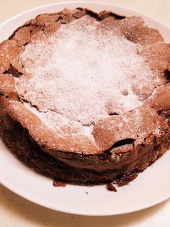 簡単☆板チョコでガトーショコラ♪-レシピのメイン写真