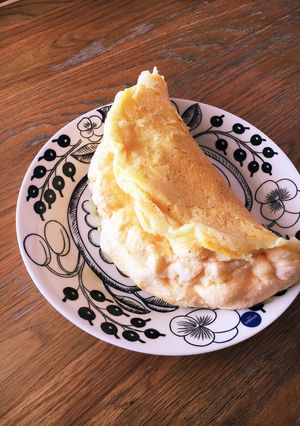 さくふわ新食感のオムレツ-レシピのメイン写真