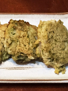 レンコンと青のりのお焼き-レシピのメイン写真