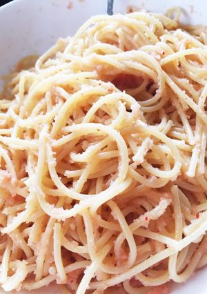 超簡単!超時短!絶品たらこパスタ!-レシピのメイン写真