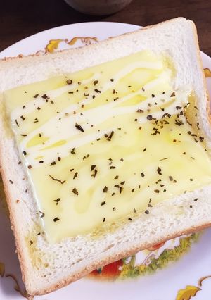 超簡単◎ピザ風チーズトースト-レシピのメイン写真