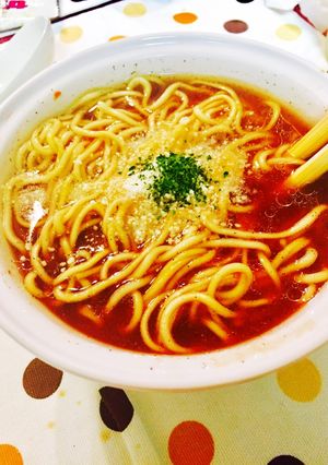 袋麺で★簡単トマトラーメン★ケチャップで-レシピのメイン写真