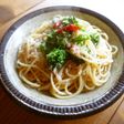 カニとブロッコリーのパスタ♪