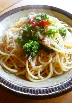 カニとブロッコリーのパスタ♪-レシピのメイン写真