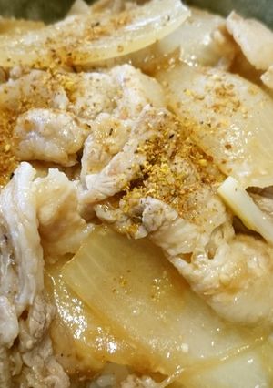 さっぱりスパイシー！豚バラ丼-レシピのメイン写真