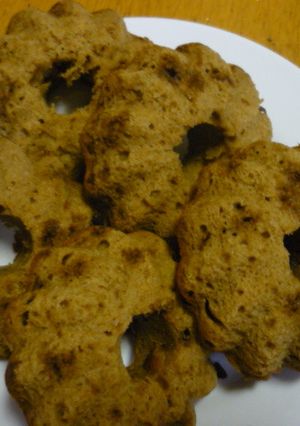 卵白消費♪黒糖焼きドーナツ-レシピのメイン写真