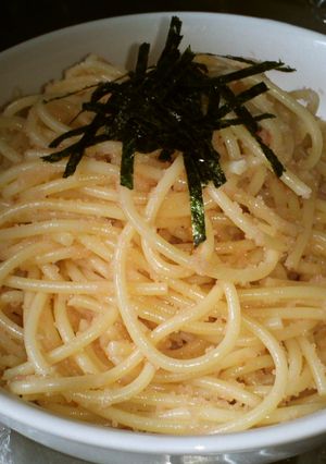 簡単たらこスパゲテイ-レシピのメイン写真