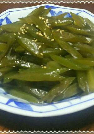 ♥今が旬♥初物 茎わかめ(*^^*)♡-レシピのメイン写真