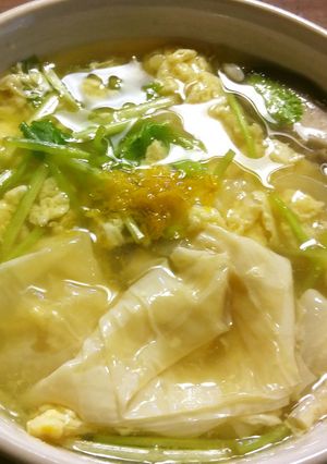 鯛のスープの卵雑煮-レシピのメイン写真