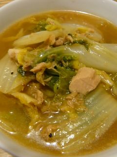 白菜とツナの蒸し煮-レシピのメイン写真