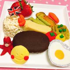 รูปของ お菓子deお子様ランチ(≧∇≦)