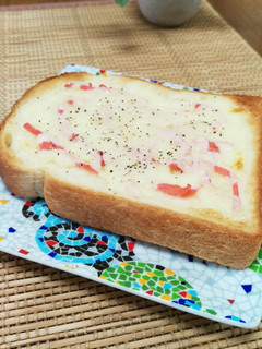紅しょうがとろけるチーズのせトースト♪-レシピのメイン写真