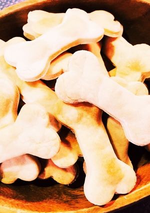 犬のおやつに簡単シンプルクッキー-レシピのメイン写真