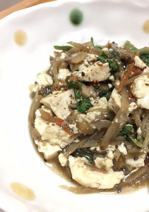 余ったきんぴらと豆腐のとろみ煮-レシピのメイン写真