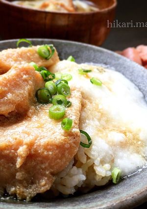 レンジで簡単♪カジキの柚子胡椒漬け丼♡-レシピのメイン写真