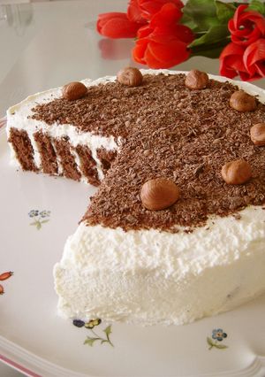 ぐるぐる巻いて～♬ココアな年輪ケーキ-レシピのメイン写真