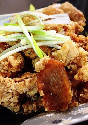 おつまみに甘酢の鶏皮唐揚げ-レシピのメイン写真