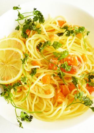 レモンマリネサーモンのパスタ-レシピのメイン写真