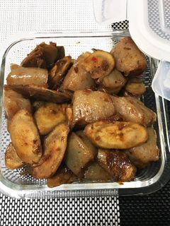 こんにゃくとごぼうのピリ辛炒め-レシピのメイン写真