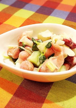 スプーンで食べる！お豆のサラダ-レシピのメイン写真