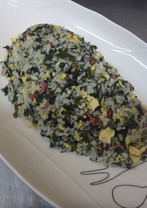 ワカメの炒飯-レシピのメイン写真