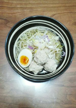 鶏だんごの塩ラーメン-レシピのメイン写真