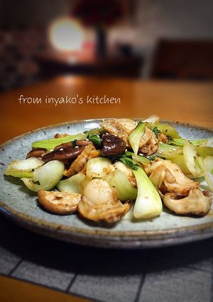 ❀ベビーホタテと青梗菜の時短オイソ炒め❀-レシピのメイン写真
