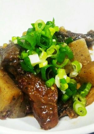 牛すじ肉のどて焼き-レシピのメイン写真