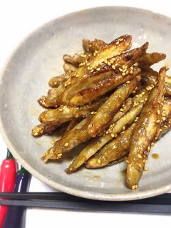 牛蒡の中華風甘辛揚げ-レシピのメイン写真