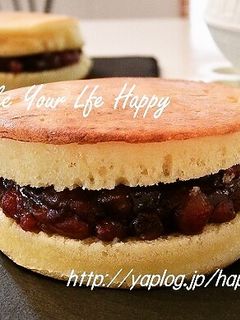 ホットケーキミックスde☆どら焼き-レシピのメイン写真