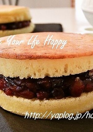 ホットケーキミックスde☆どら焼き-レシピのメイン写真