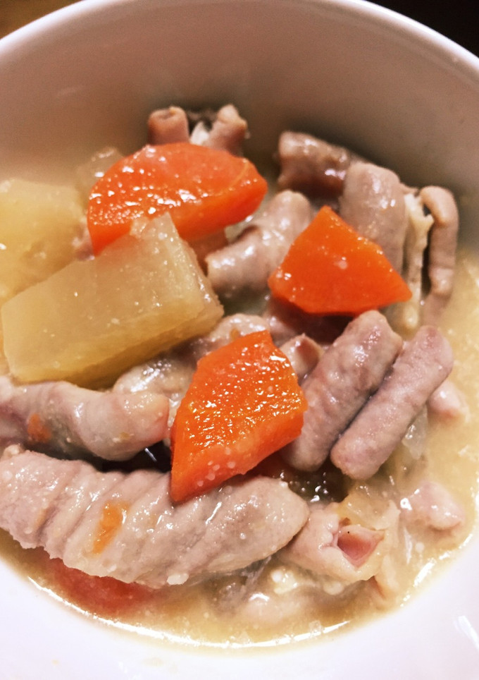 簡単！めちゃうま モツ煮-レシピのメイン写真