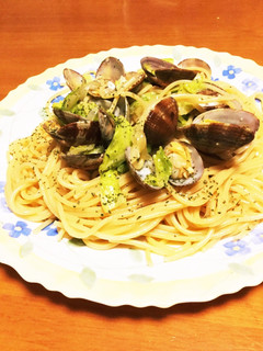 春キャベツとあさりのパスタ-レシピのメイン写真