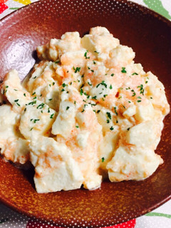 ❤簡単ウマすぎ明太マヨ豆腐❤-レシピのメイン写真