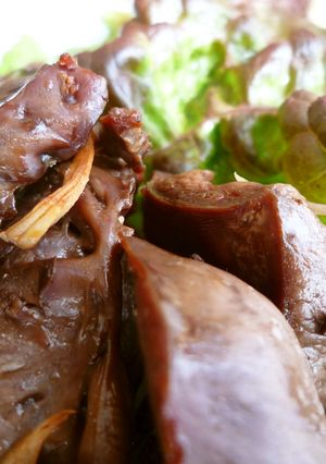 豚の心臓の醤油ダレでグリル焼き-レシピのメイン写真