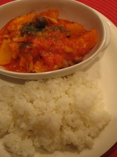 簡単!鶏肉のトマトクリーム煮-レシピのメイン写真