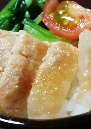 マイクロしょうが焼き丼_(^^;)ゞ-レシピのメイン写真