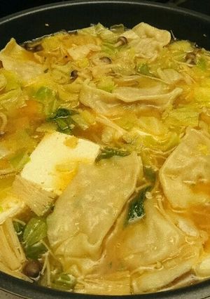 味付け不要の簡単味噌ラーメン鍋♪-レシピのメイン写真