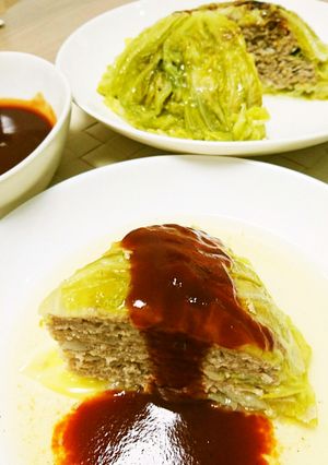 レンジで簡単☆巻かないロールキャベツ-レシピのメイン写真