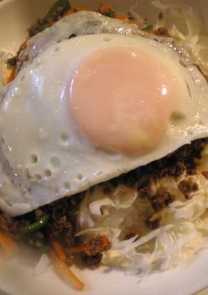 ビビンバ風丼-レシピのメイン写真