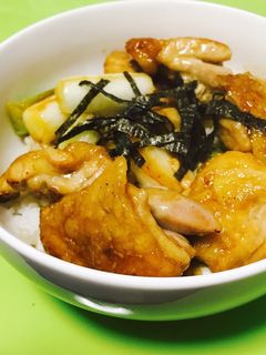 焼き鳥丼-レシピのメイン写真