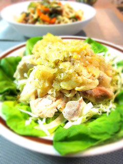 オッサンのモモ肉de蒸し鶏-レシピのメイン写真