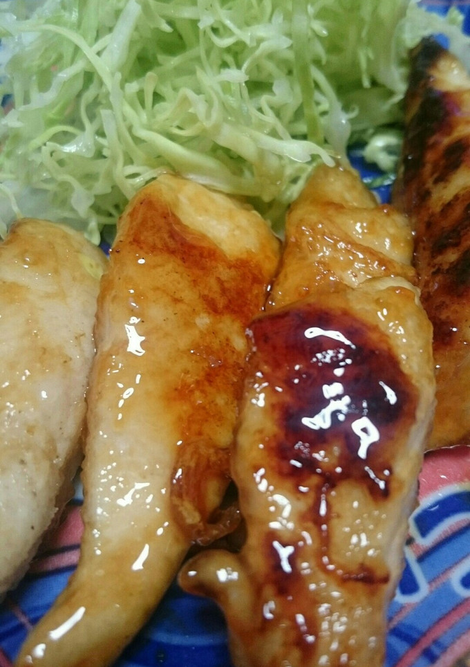 ささみの竜田焼風♪-レシピのメイン写真