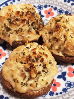 トースター☆しいたけツナマヨオニオン焼き-レシピのメイン写真