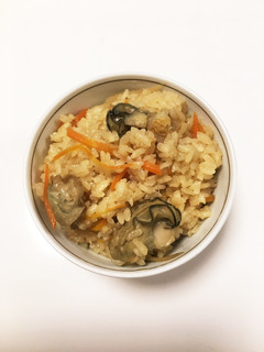 我が家の牡蠣ご飯(牡蠣入り炊き込みご飯)-レシピのメイン写真