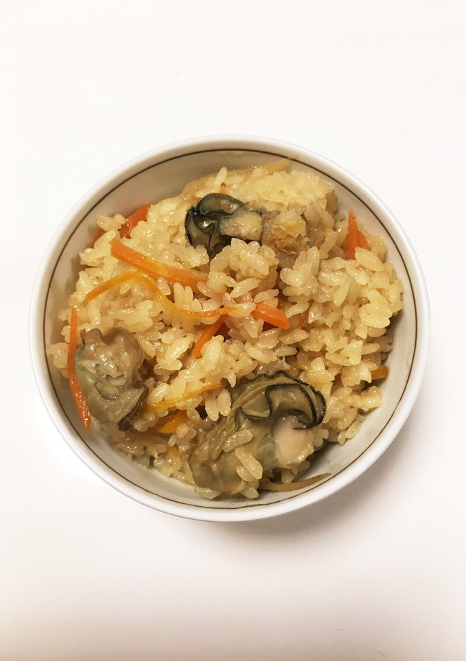 我が家の牡蠣ご飯（牡蠣入り炊き込みご飯）-レシピのメイン写真